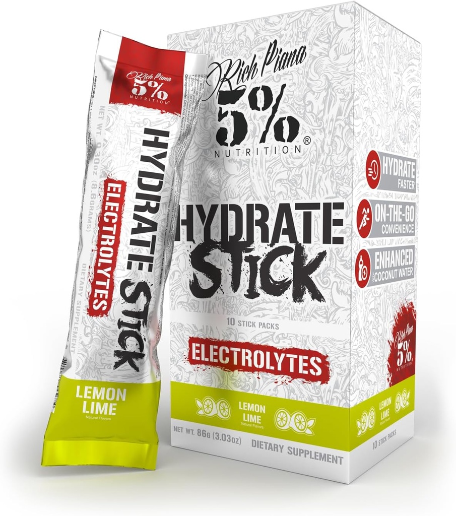 5% Διατροφή Hydrate Stick Hydration Packets 