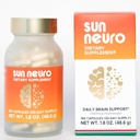 Sun Chlorella Sun Neuro Nootropic Brain Supplement - Καθημερινή συγκέντρωση μνήμης & συμπλήρωμα εστίασης για γυναίκες & άνδρες - Natural Plasmalogen Boost from Sea Pineapples - 180 κάψουλες