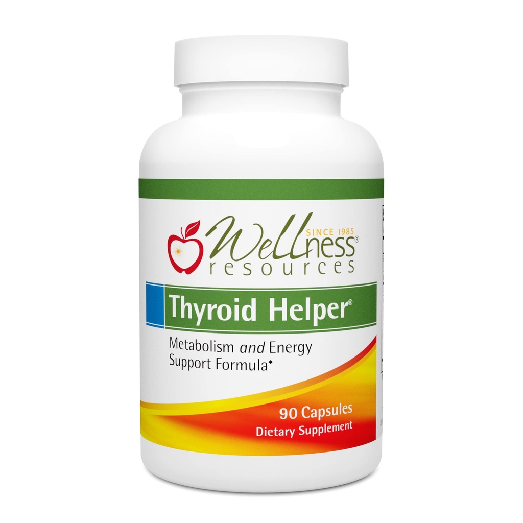 Thyroid Helper - Natural Supplement for Metabolism & Energy (90 Capsules)