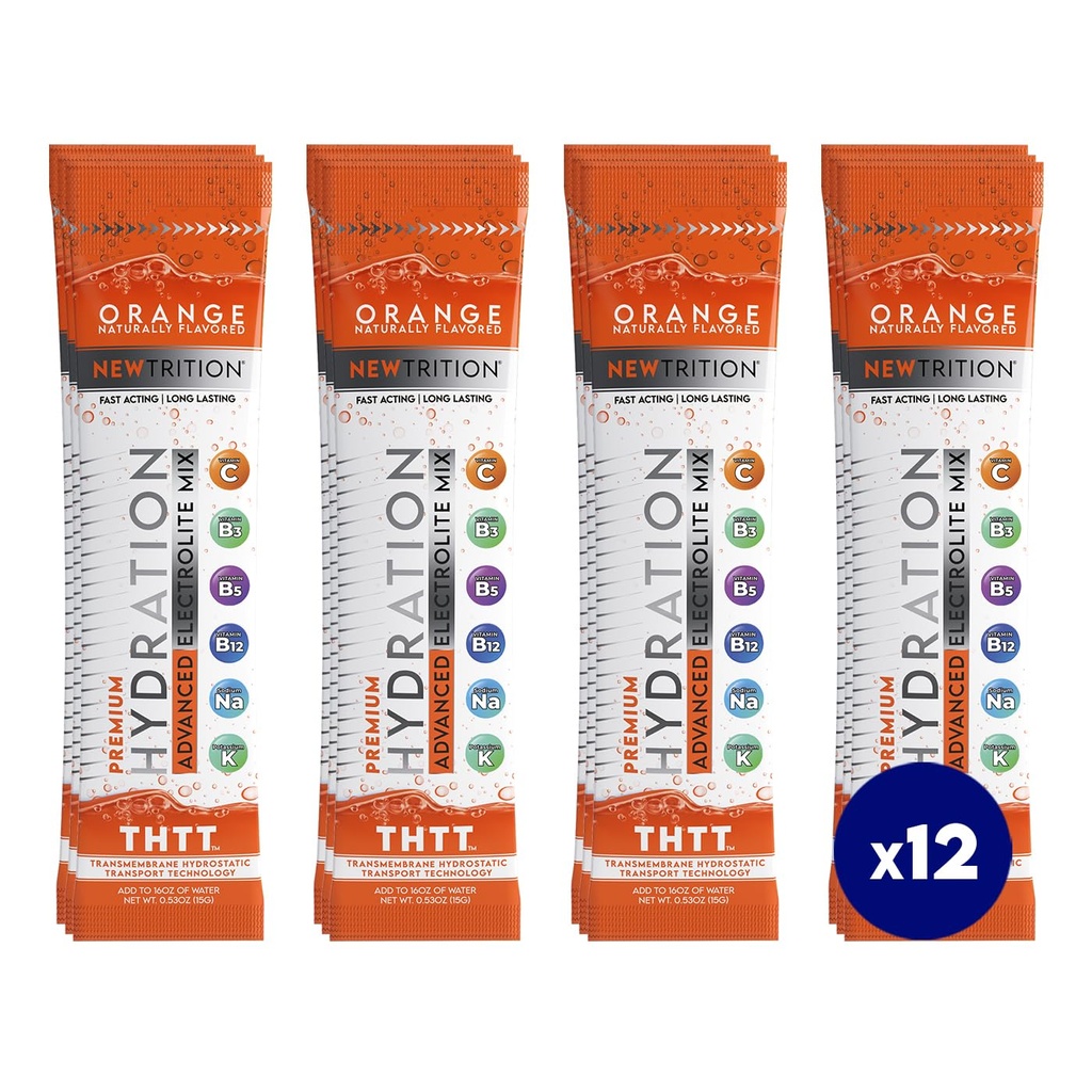 Hydration Powder, Electrolyte Powder Packets, Naturally Flavored Hydrating Packets for Water, Fast Acting Hydrate Electrolytes with Vitamins C & D