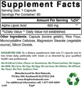 Best Naturals Alpha Lipoic Acid 600 mg & Acetyl L-καρνιτίνη 1000mg