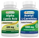 Best Naturals Alpha Lipoic Acid 600 mg & Acetyl L-καρνιτίνη 1000mg