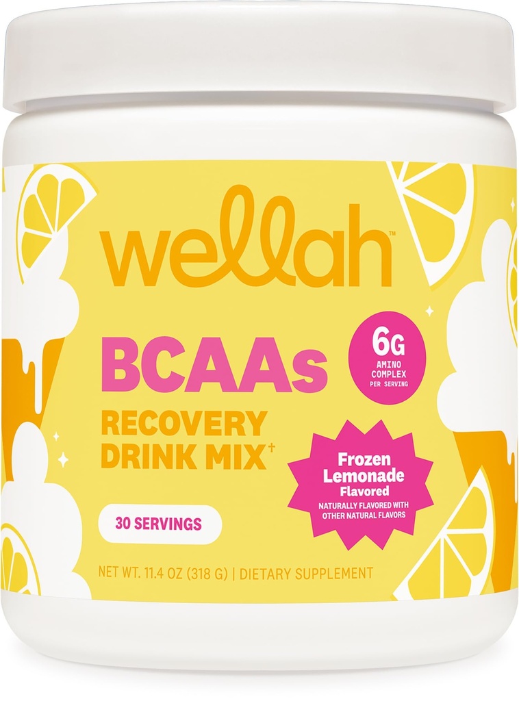 Wellah So Long Soreness BCAA Powder (Frozen Lemonade Flavored) 30 Σερβιρίσματα - με Hydration Complex