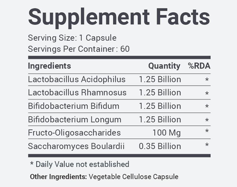 Generic Pre & Probiotics Supplement 