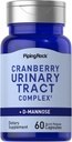 Piping Rock Cranberry Complex Supplement | 60 Capsules | with D-Mannose and Probiotic Blend for Women and Men | Advanced Urinary Formula | Non-GMO, Gluten Free