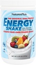 NaturesPlus Energy Shake - 0.95 lb - 16 γραμμάρια φυτικής πρωτεΐνης ανά σερβίρισμα - Περιέχει ένζυμα υποστήριξης της διηθήσεως - Δεν Προστέθηκε Ζάχαρη - Μη ΓΤΟ, Χορτοφαγικά, Χωρίς Γλουτένη - 16 Σερβιέτες