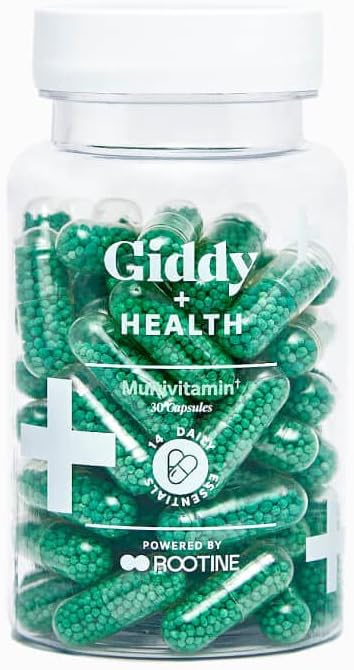 Giddy+Health Πολυβιταμίνη με B-complex, D3, και ψευδάργυρο