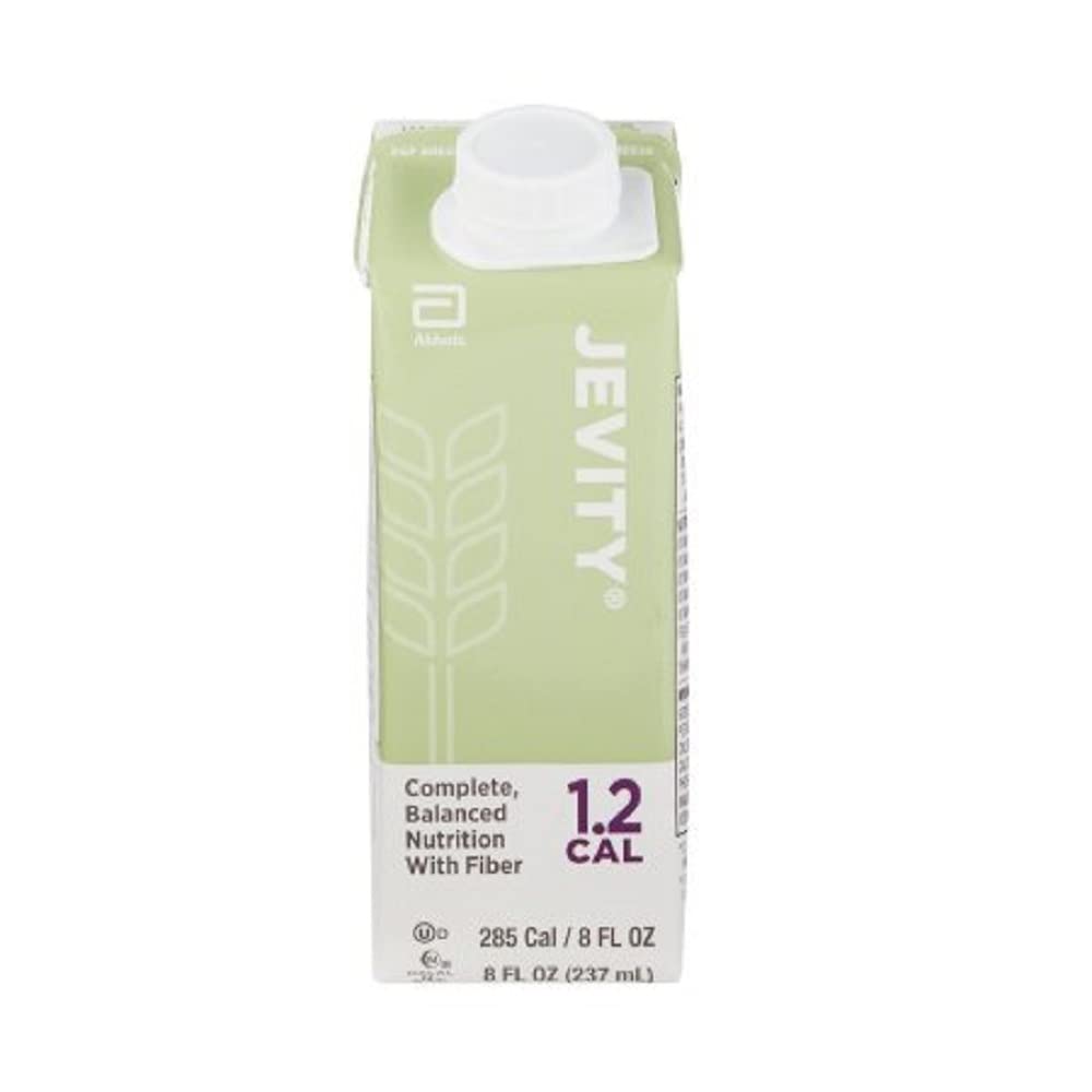 Abbott Jevity 1.2 Cal Unflavored Liquid Nutritional Supplement 8 oz Cartons Pack of 24