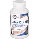 Ultra CoQ10 Coenzyme Supplement for Cardio Health, 150 mg CoQ10 - Ubiquinone - Per 2 Softgels w/Safflower Oil & Tocopherols, 6X Καλύτερη Απορρόφηση για την υγεία του εγκεφάλου και των μυών, 120 Softgels