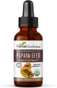 Papaya Seeds 1oz - Βιολογικά Superfood για Digestive Enzymes, Gut Health- μη-GMO, Raw, και μη επεξεργασμένα για ολιστική ευεξία