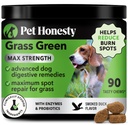 Grass Green Max Chews δύναμη για σκύλους – Premium συμπλήρωμα ούρησης σκύλου Spot Saver – Υποστηρίζει υγιής πέψη, ούρων & ούρων υγεία με προβιοτικά, DL-Μεθειονίνη & Yucca (90ct γεύση πάπιας)