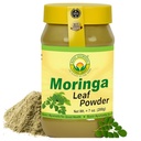 BASIC AYURVEDA Moringa Leaf Powder - 7.05 Oz (200g) | Fine Green Superfood Powder | Antioxidant Rich, Vegan & Gluten-Free | Pure Dried Moringa for Smoothies, Teas, Juices & Cooking