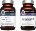 Ποιότητα ζωής Kinoko Platinum AHCC Mushroom Extract and Microactive Curcumin SR - Immune Bundle