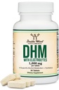 DHM1000 Διυδρομυρικετίνη (DHM) Δισκία - Ισχυρότερο συμπλήρωμα DHM στην αγορά - 1.000mg (30 Count) Ενισχυμένο με ηλεκτρολύτες για την ενυδάτωση και την υποστήριξη του ήπατος με διπλό ξύλο