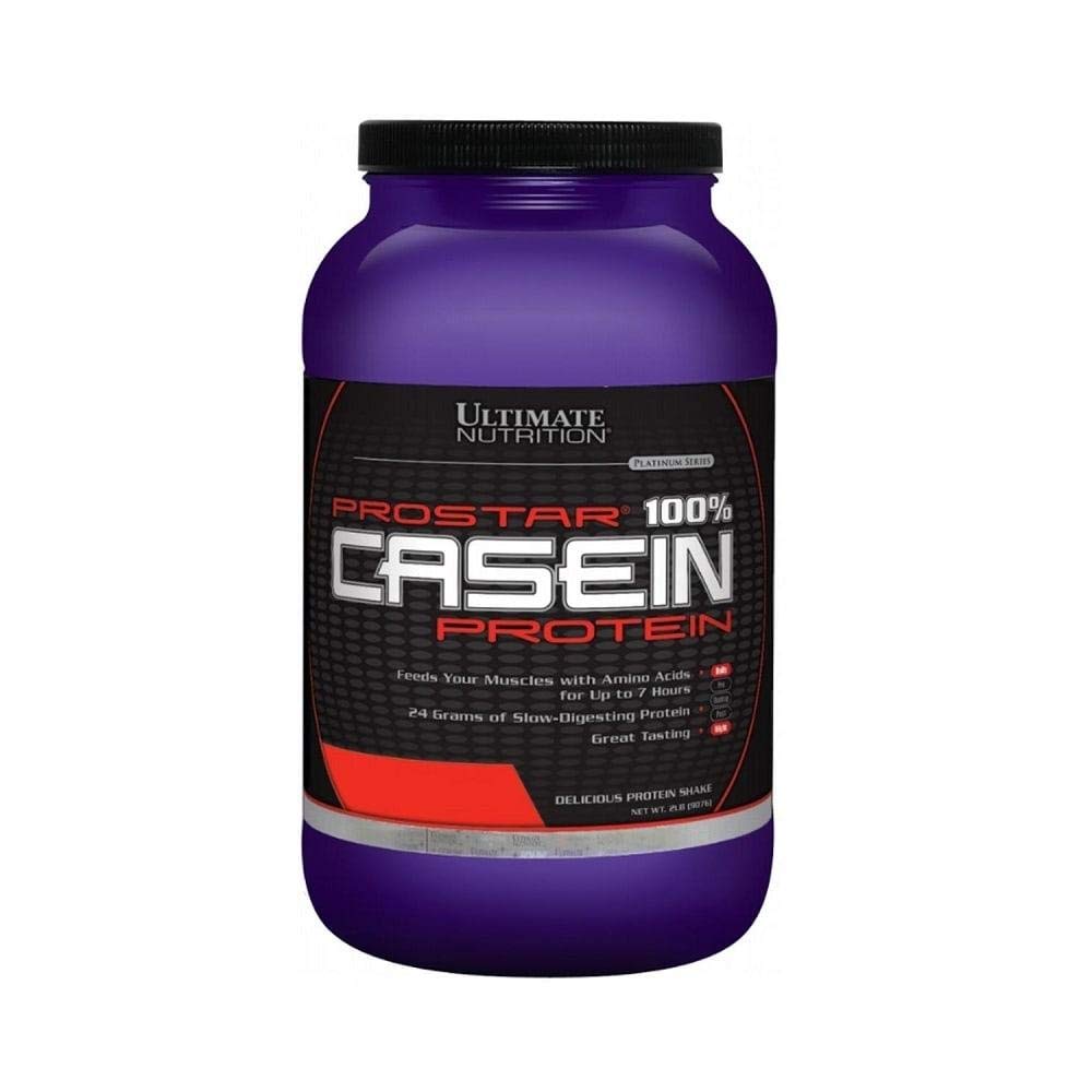Ultimate Nutrition Prostar Micellar και Hydrolyzed καζεΐνη πρωτεΐνη σκόνη - λίπος χωρίς Overnight ανάπτυξη των μυών και την αποκατάσταση με BCAAs, 2 Λίρες, Φράουλα
