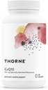 THORNE - CoQ10-100mg Optimally Απορροφημένο Συμπλήρωμα Ουμπικινόνης - Υποστήριξη Heart Health, Brain Function, Cellular Energy Production & Healthy Aging* - Χωρίς γλουτένη, χωρίς γαλακτοκομικά - 60 Σερβιέτες