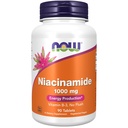 NOW Συμπληρώματα Τροφίμων, Νιακιναμίδη (Vitamin B-3) 1000 mg, Παραγωγή Ενέργειας*, 90 δισκία, Λευκό, Off-White