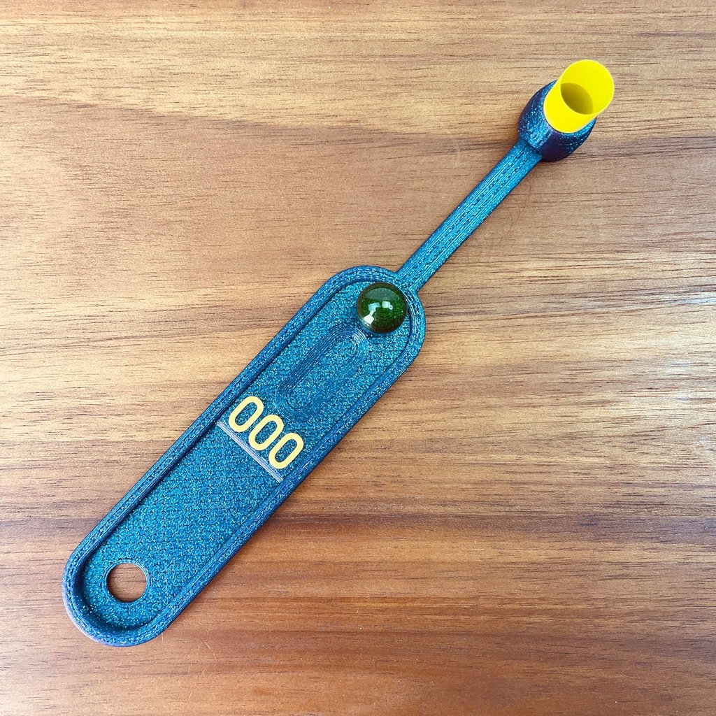 Single Capsule Scoop - Μέγεθος 000 - Ένα εργαλείο για το ζύγισμα και τη συμπλήρωση κάψουλες (εργαλείο γεμίσματος για άδειο χάπι κάψουλες πληρωτικό, κάψουλες μέγεθος # 000 00 0 1 2 3 4 5 (000 κάψουλες μέγεθος)