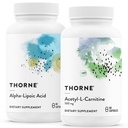 THORNE - Αντιοξειδωτικό Nerve Support Duo - Άλφα-Λιποϊκό οξύ & Acetyl-L-Καρνιτίνη Bundle - 60 εξυπηρετούν
