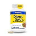 Enzymedica, Digest Gold + ATPro, Maximum Strength Digestive Enzymes, 21 Capsules (FFP)