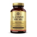 Solgar - L-Lysine 500 mg Vegetable Capsules Count