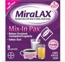 MiraLAX Laxative Powder Packets 10.0 ea (ποσότητα των 5)