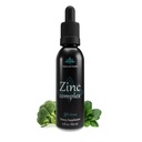 Σύμπλεγμα ψευδάργυρου - 30 μερίδες, 2oz, άρωμα μέντας, υγρό ιωνικό ψευδάργυρο Vegan σταγόνες θειικού ψευδαργύρου συν ίχνη ορυκτών για την καθημερινή υποστήριξη ανοσοποιητικού συστήματος