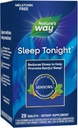 Nature's Way Sleep Tonight, Stress- Reducing Formula to Promotion Restful Sleep*, With Ashwagandha and L-Theanine, Melatonin free, Vegan, 28 Tablets (Packing May Vary)