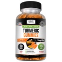 Kaya Naturals Turmeric Συμπληρώματα Gummies - καθαρή φύση κουρκουμίνη - Turmeric Ginger Gummies - 30 Count Gummy - Turmeric με εκχύλισμα μαύρου πιπεριού