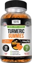 Kaya Naturals Turmeric Συμπληρώματα Gummies - καθαρή φύση κουρκουμίνη - Turmeric Ginger Gummies - 30 Count Gummy - Turmeric με εκχύλισμα μαύρου πιπεριού