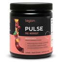 LEGION Pulse Pre workout Supplement - Όλα τα φυσικά Nitric Oxide Preworkout Ποτό για την ενίσχυση της ενέργειας, Createine Δωρεάν, φυσικά γλυκαντικά, Beta Alanine, Citrulline, Alpha GPC (Fruit Punch)