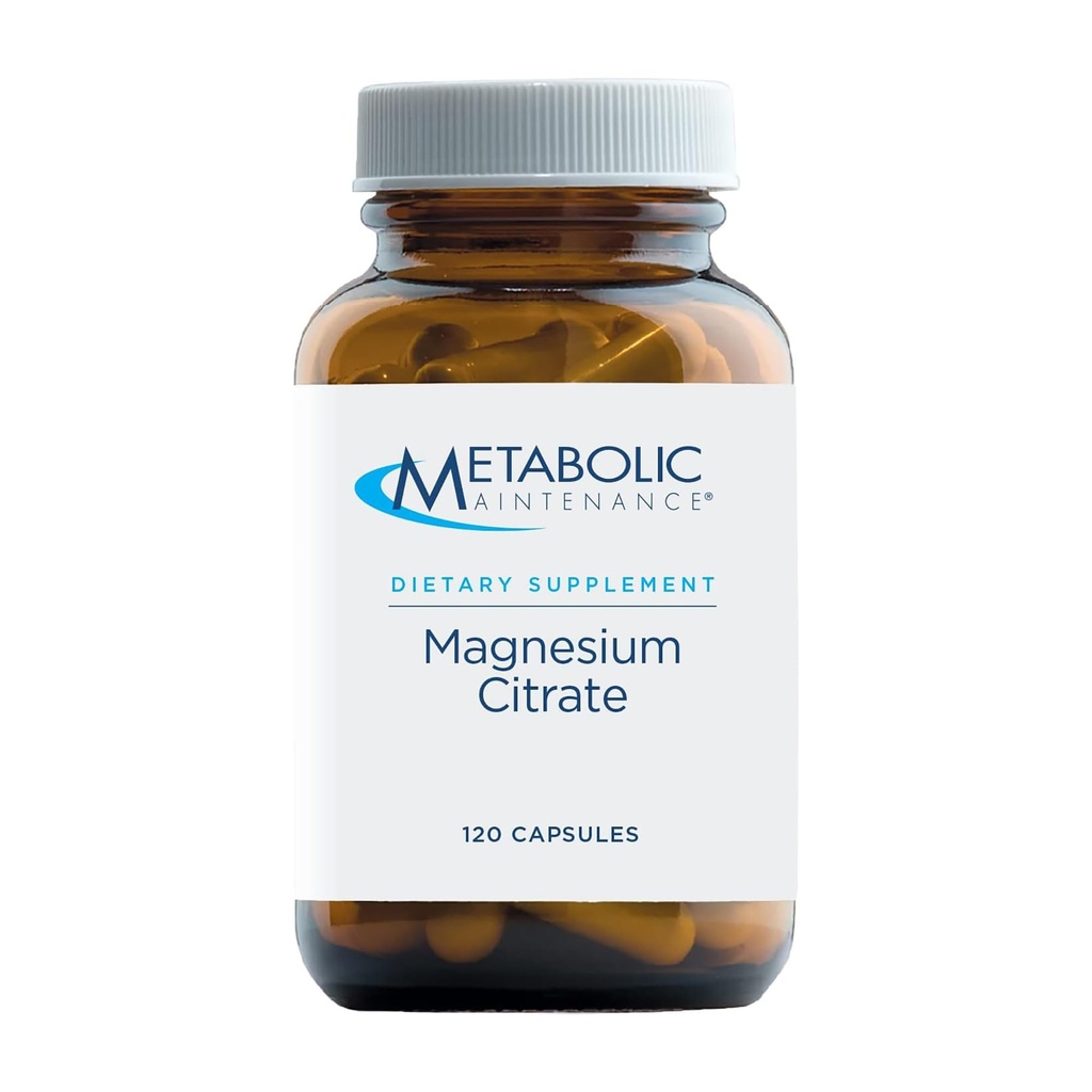 Metabolic Maintenance Magnesium Citrate 120 caps