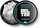 BELTER - Fresh Mint - Caffeine Pouches - 15 Count - Fast-Active - Zero-Calorie Energy Boost - 96mg καφεΐνη Per Pouch - Ιδανική για Αθλητικά, Γυμναστήριο, Παιχνίδια, & Εργασία