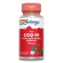 Solaray Pure CoQ10 100mg με Hawthorn Berry, Αντιοξειδωτική Φόρμουλα με Συνένζυμο Q10 και Βιταμίνη Ε για την Κυτταρική Ενέργεια και την Υγεία της Καρδιάς, Εργαστήριο Επαληθευμένο, 60 Ημέρα Εγγύηση, 30 Μερίδες, 30 Κάψουλες