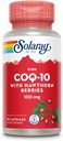 Solaray Pure CoQ10 100mg με Hawthorn Berry, Αντιοξειδωτική Φόρμουλα με Συνένζυμο Q10 και Βιταμίνη Ε για την Κυτταρική Ενέργεια και την Υγεία της Καρδιάς, Εργαστήριο Επαληθευμένο, 60 Ημέρα Εγγύηση, 30 Μερίδες, 30 Κάψουλες