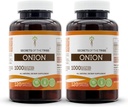 Secrets of the Tribe Onion 120 Capsules(2 pcs.), 1000 mg, Onion (Allium Cepa) Dried Bulb (2x120 Capsules)