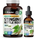 BIO KRAUTER STING Nettle 250 Κάψουλες & Stinging Nettle Tigture 2 Fl. Oz.