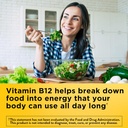 Nature Made Energy B12 1000 mcg, Συμπλήρωμα διατροφής για την υποστήριξη του μεταβολισμού ενέργειας, 150 Gummies, 75 Ημέρα προσφοράς (πακέτο του 2)