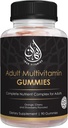 Halal Complete Complex Adult Multivitamin Gummies | Natural Immune Boost for Men & Women | Vegetarian & Non-GMO | Gluten, Gelatin, Peanut & Dairy-Free Vitamin Gummy | 90 Count