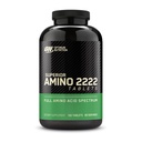 Optimum Nutrition Superior Amino 2222 Δισκία, Πλήρης Απαραίτητα Αμινοξέα, EAAs, 160 Αριθμός