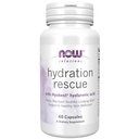 NOW Foods Solutions, Hydration Rescue with Hyabest® υαλουρονικό οξύ, Βοηθά στη Διατήρηση της Νεανικής Ματιάς*, Υποστηρίζει Υγιεινή Υγρασία του Δέρματος*, 60 Κάψουλες Veg