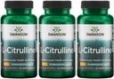 Swanson L-Citrulline - Φυσικό συμπλήρωμα Προώθηση Καρδιαγγειακής Υγείας & Ενέργειας Υποστήριξη - Βοηθά στην αύξηση της κυκλοφορίας - (60 κάψουλες, 850mg το καθένα) (3 Pack)