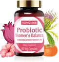 Prebiotics and Probiotics for Women – Vaginal Probiotics Blend, Natural Prebiotics, Herbal Support, Promote Feminine Health & Intimate Balance, Eliminate Vaginal Odors & pH Balance, 60 Capsules (2)