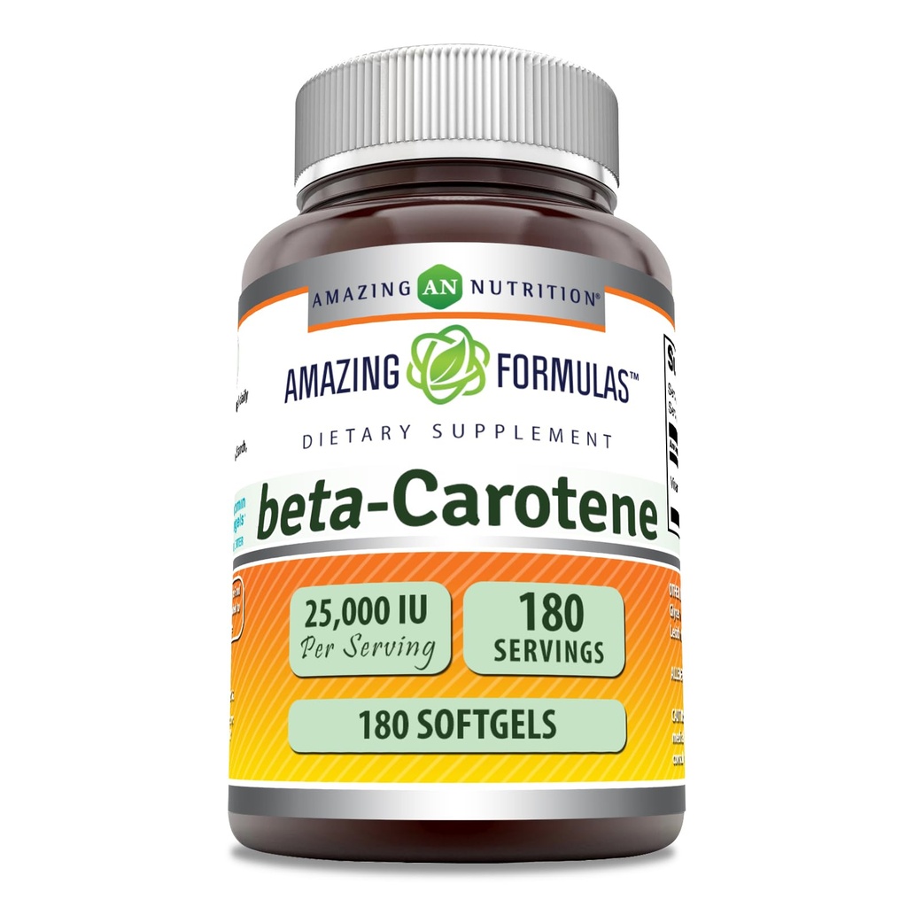 Amazing Formulas Beta-Carotene συμπλήρωμα 