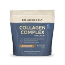 Dr. Mercola Collagen Complex Powder - Υποστηρίζει την ελαστικότητα του δέρματος & κοινή λειτουργία - Multi-Πηγή Collagen Τύποι I II III - 10.89 oz (30 υπηρεσίες) - Σοκολάτα