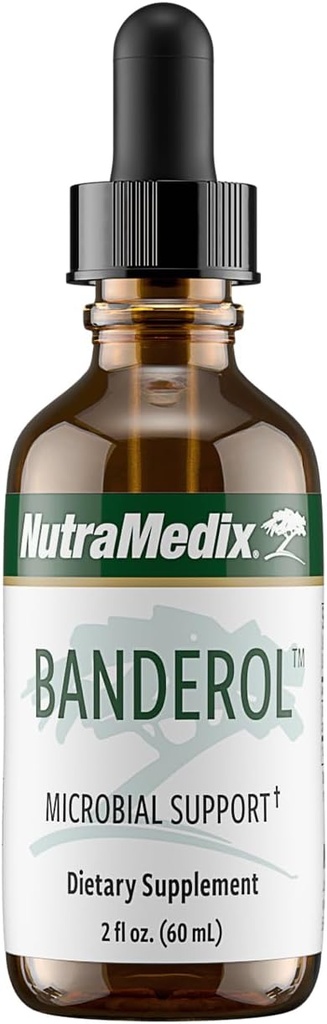 NutraMedix Daily Immune Support Supplement - Συμπληρώματα Banderol για την υποστήριξη του ανοσοποιητικού συστήματος - Βάμμα Vegan - Bioδιαθέσιμο Otoba Bark Extract Υγρές σταγόνες (2 oz/60 ml)