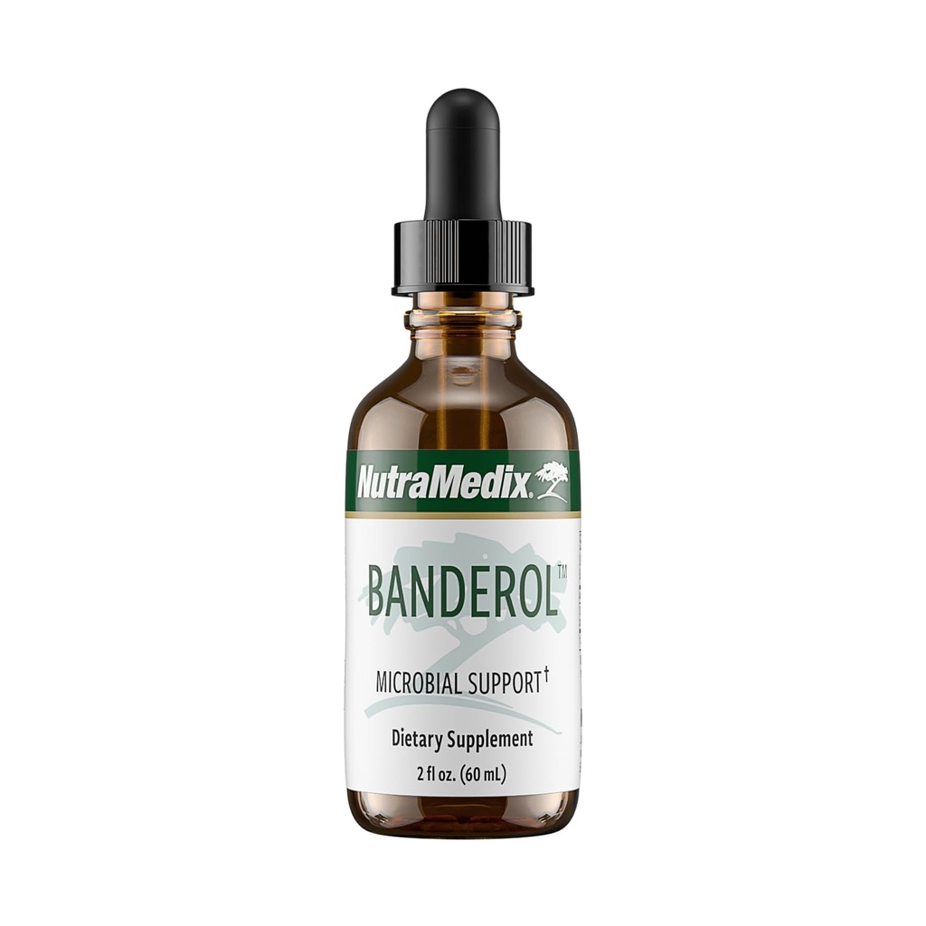 NutraMedix Daily Immune Support Supplement - Συμπληρώματα Banderol για την υποστήριξη του ανοσοποιητικού συστήματος - Βάμμα Vegan - Bioδιαθέσιμο Otoba Bark Extract Υγρές σταγόνες (2 oz/60 ml)