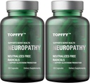Neuropathy Nutritional Blend for Nerve Discomfort Relief, with 600mg Alpha Lipoic Acid -Benfotiamine, Maximum Strength Natural Nerve Vitamins,Suitable for Feet, Hands, Fingers, Legs Toe