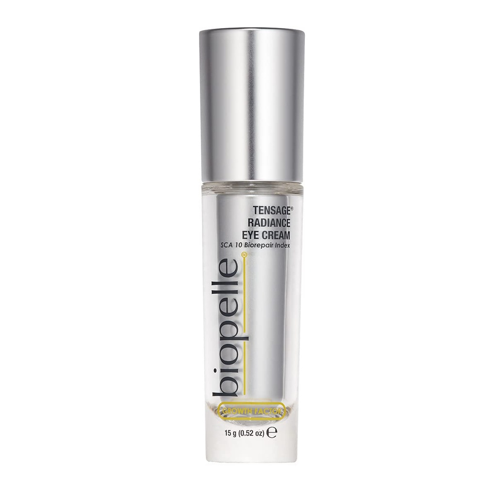 Biopelle Growth Factor Radiance Eye Cream με SCA 10 Biorepair Index, Φωτίζουσα Φροντίδα ματιών, 0.52 Oz