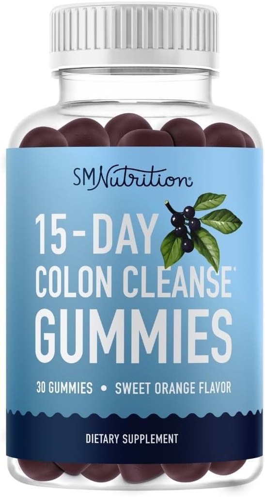 15 Ημέρα καθαρισμού του εντέρου & Detox Gummies 